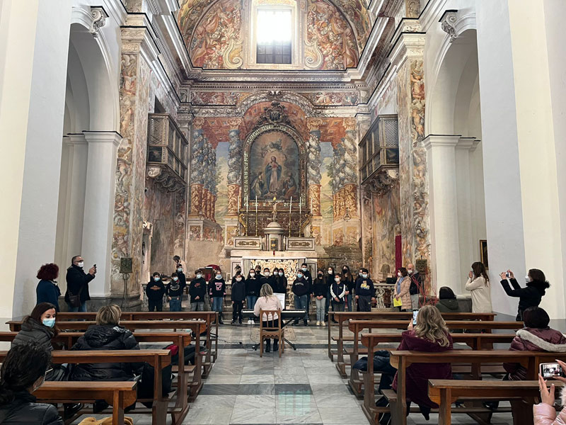Concerto di Natale a.s. 2021/2022 nella Chiesa del Sacro Cuore